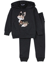 Mayoral Girl's Tracksuit with Sequin Squirrel