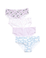Mayoral Girl's 3-piece Underwear Set in Lilac