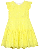 Mayoral Girl's Tiered Eyelet Dress