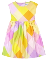 Mayoral Girl's Multicolour Plaid Dress