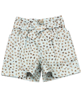 Mayoral Girl's Shorts in Hearts Print