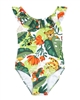 Mayoral Girl's Swimsuit in Jungle Print