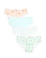Mayoral Girl's 4-piece Underwear Set in Green
