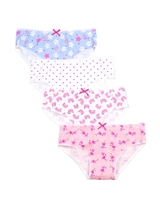 Mayoral Girl's 4-piece Underwear Set in Magenta