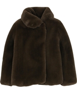 Mayoral Girl's Faux Fur Coat