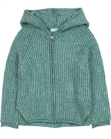 Mayoral Girl's Chunky Knit Hooded Cardigan
