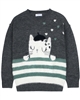 Mayoral Girl's Pullover with Cat Design