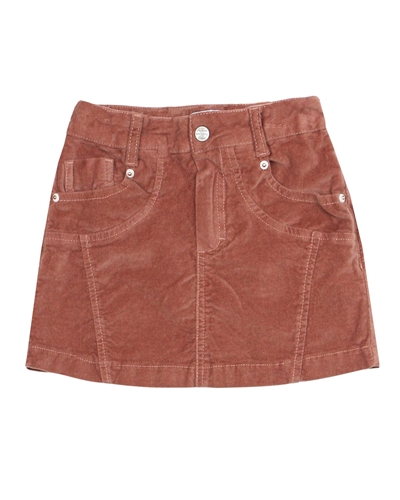 Mayoral Girl's Velvet Mini Skirt