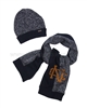 Mayoral Junior Boy's Hat and Scarf Set Navy