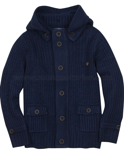 Mayoral Junior Boy's Hooded Knit