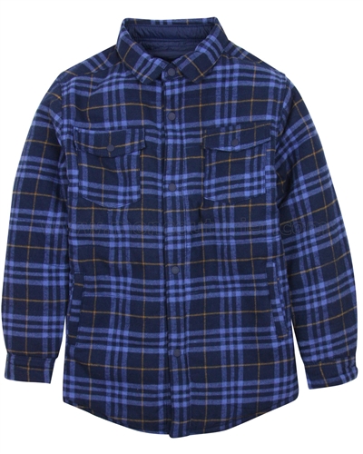 Mayoral Junior Boy's Reversible Plaid Shirt/Jacket