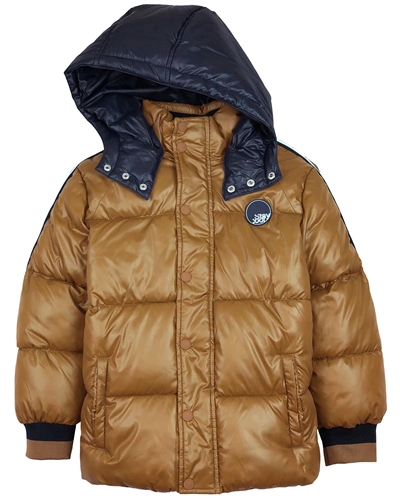 Mayoral Junior Boys' Quilted Puffer Coat