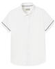 Mayoral Junior Boys' Short Sleeve Dress Shirt in White
