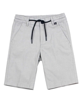 Mayoral Junior Boys' Jacquard Bermuda Shorts in Grey