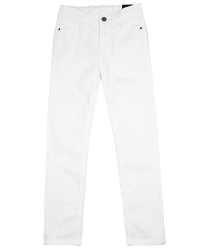 Mayoral Junior Boys' Slim Fit Denim Pants in White