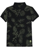 Mayoral Junior Boys' Polo Shirt in Tropical Leaves Print
