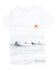 Mayoral Junior Boys' T-shirt with Ocean Print