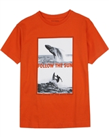 Mayoral Junior Boys' T-shirt with Shark Print
