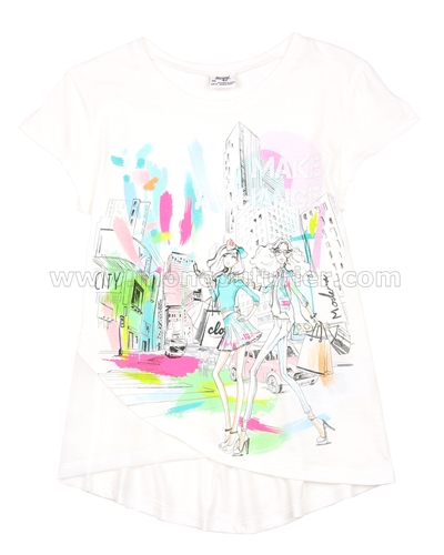Mayoral Girl's T-shirt with Print