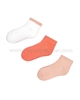 Mayoral Girl's Short Socks Set Orange/Coral