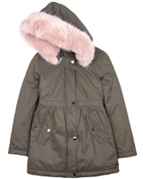 Mayoral Junior Girl's Parka  Coat with Hood