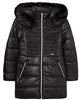Mayoral Junior Girl's Black Puffer Coat with Hood