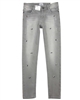 Mayoral Junior Girl's Gray Denim Pants with Jewels