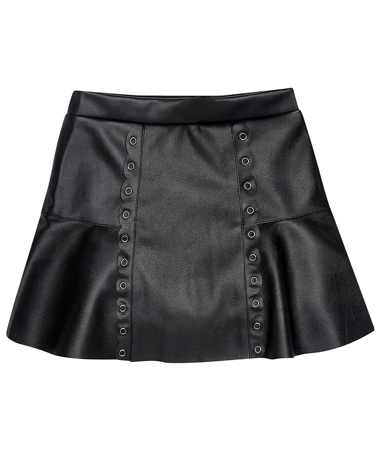 Mayoral Junior Girl's Pleather Skirt with Eyelets - Mayoral - Mayoral ...