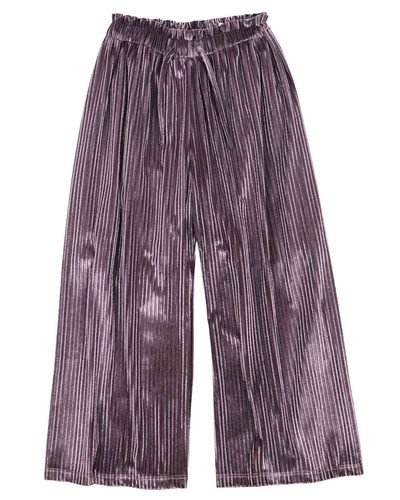 Mayoral Junior Girl's Velour Plisse Pants