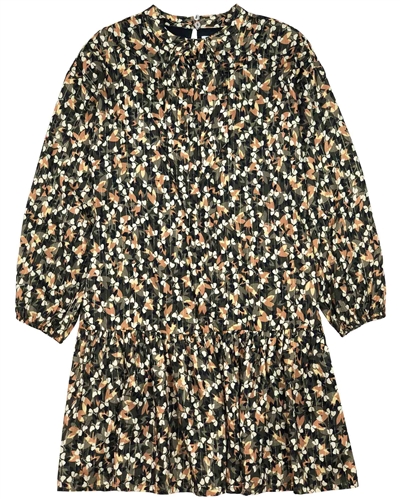Mayoral Junior Girl's Dress in Floral Print with Lurex