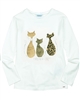 Mayoral Junior Girl's T-shirt with Cats Applique