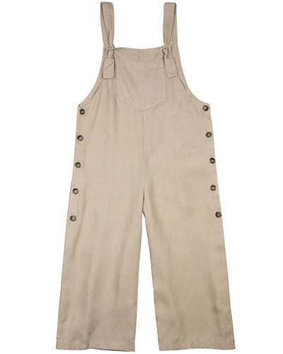Mayoral Junior Girl's Loose Fit Tencel Overalls