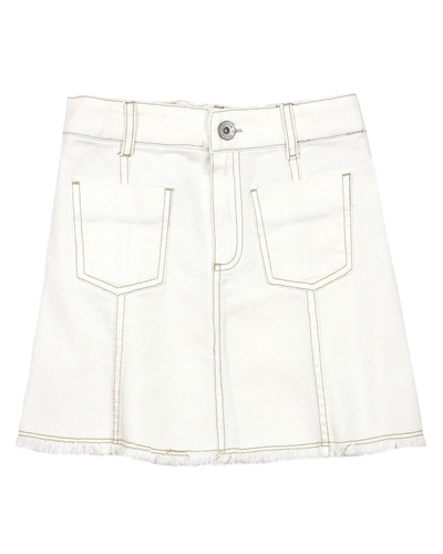 Mayoral Junior Girl's A-line Denim Mini Skirt