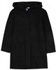 Mayoral Junior Girl's Hooded Coat in Black