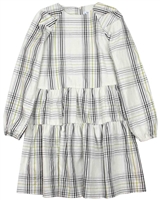 Mayoral Junior Girl's Tiered Plaid Dress