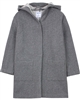 Mayoral Junior Girl's Hooded Coat in Grey