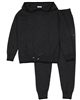 Mayoral Junior Girl's Knit Hoodie and Pants Set in Charcoal