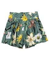 Mayoral Junior Girl's Wide Leg Shorts in Floral Print