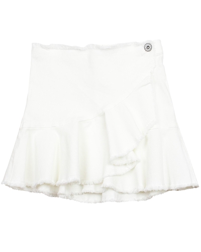 Mayoral Junior Girl's Ruffle Denim Skirt