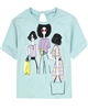 Mayoral Junior Girl's T-shirt with Fashionistas Print