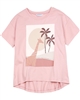 Mayoral Junior Girl's Long T-shirt with Print in Blush