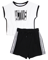 Mayoral Junior Girl's Two-piece Shorts Set