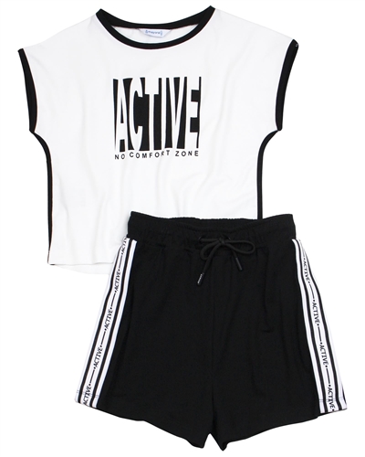 Mayoral Junior Girl's Two-piece Shorts Set