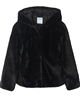 Mayoral Junior Girl's Faux Fur Coat in Black