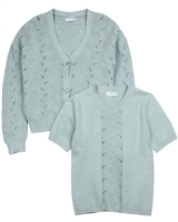 Mayoral Junior Girl's Pointelle Twin-set