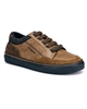 MAYORAL Boys' Casual Leather Sneakers in Brown