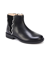 MAYORAL Girls' Leather Half-boots in Black