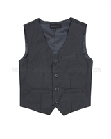 Mavezzano Suit Vest Charcoal