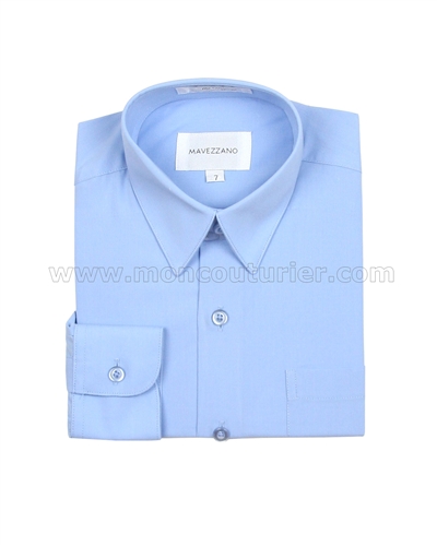 Mavezzano Dress Shirt in Blue