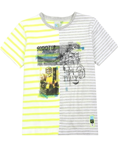 Nano Boys Striped T-shirt with Print